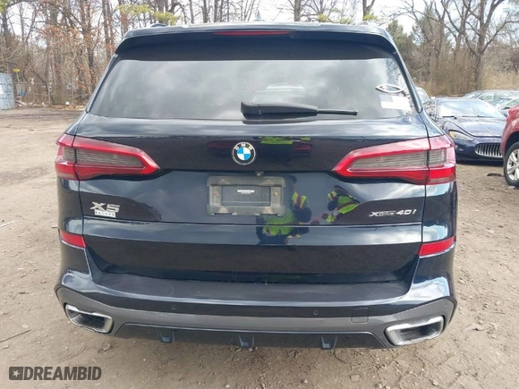 2019 BMW X5 xDrive40i with VIN 5UXCR6C53KLK80669, listed as a IAAI auction lot 41855301 with 60,290 mi miles. Bid and sale history available at carsss.com. Image 16.