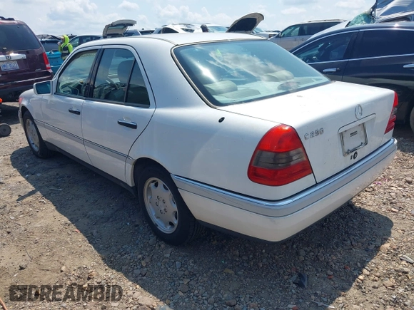 1997 Mercedes-Benz C with VIN WDBHA23E2VF504829, listed as a IAAI auction lot 42690662 with 266,074 mi miles and . Bid and sale history available at DreamBid. Image 3.