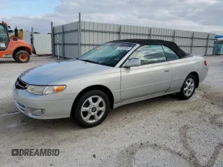 2000 Toyota Solara SE with VIN 2T1FF22P0YC381977, listed as a Copart auction lot 81397894 with 104,630 mi miles and Non Repairable. Bid and sale history available at DreamBid. Image 1.