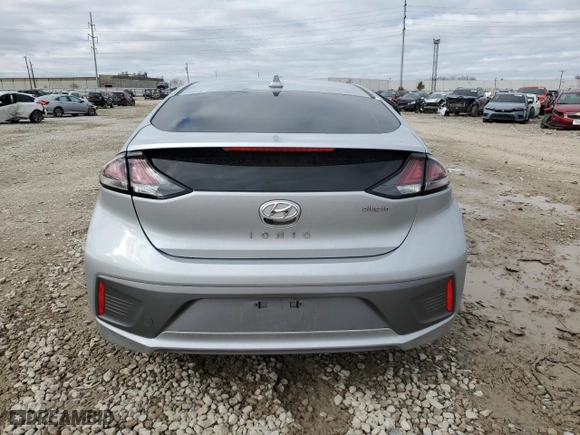 2022 Hyundai Ioniq Plug-In Hybrid SE with VIN KMHC65LD7NU274976, listed as a Copart auction lot 80123004 with 31,605 mi miles and Salvage Title. Bid and sale history available at carsss.com. Image 6.