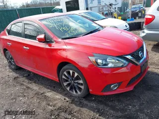 2016 Nissan Sentra S with VIN 3N1AB7AP7GY262636, listed as a IAAI auction lot 41833854 with 999,999 mi miles. Bid and sale history available at carsss.com. Image 1.