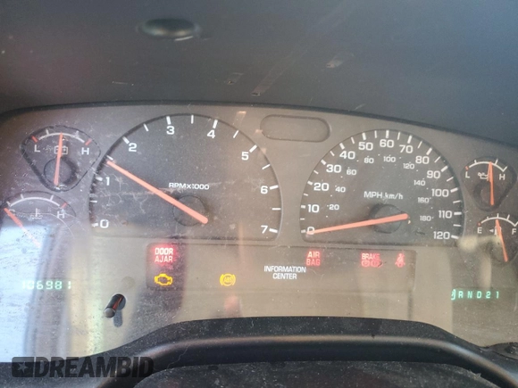 2003 Dodge Dakota SLT with VIN 1D7HL48N93S237053, listed as a Copart auction lot 85278534 with 106,981 mi miles and Salvage Title. Bid and sale history available at carsss.com. Image 9.