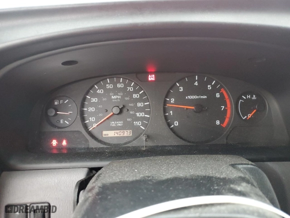 2000 Nissan Xterra XE with VIN 5N1ED28Y6YC531855, listed as a Copart auction lot 84796634 with 140,973 mi miles and Salvage Title. Bid and sale history available at carsss.com. Image 9.