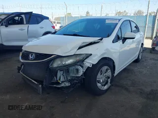 2015 Honda Civic Sedan LX with VIN 19XFB2E56FE060580, listed as a IAAI auction lot 41988820 with 65,924 mi miles. Bid and sale history available at carsss.com. Image 18.