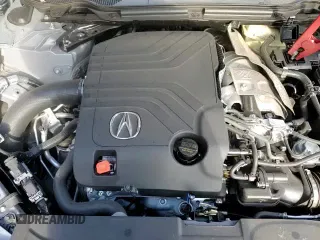 2024 Acura TLX Type S with VIN 19UUB7F0XRA000155, listed as a Copart auction lot 42299915 with 10,626 mi miles and Salvage title. Bid and sale history available at DreamBid. Image 13.