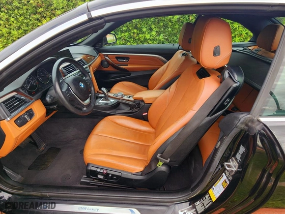 2015 BMW 4 Series 435i xDrive with VIN WBA3T7C56FPW79760, listed as a Copart auction lot 81819524 with 95,605 mi miles and Salvage Title. Bid and sale history available at carsss.com. Image 14.