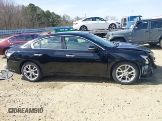2012 Nissan Maxima SV with VIN 1N4AA5AP1CC860802, listed as a IAAI auction lot 41758190 with 188,587 mi miles and . Bid and sale history available at DreamBid. Image 14.