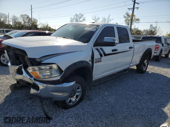 2018 Ram 2500 Tradesman with VIN 3C6UR5HJ4JG122074, listed as a Copart auction lot 47213695 with 221,538 mi miles and Salvage Title. Bid and sale history available at carsss.com. Image 1.