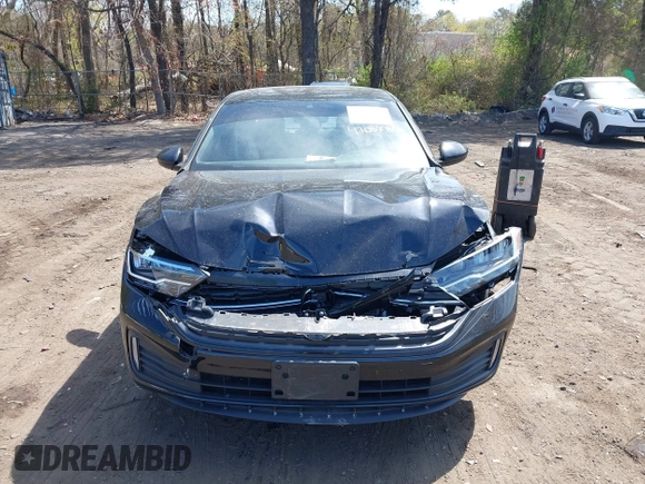 2024 Volkswagen Jetta Sport with VIN 3VWBM7BU6RM011808, listed as a IAAI auction lot 42082762 with 4,656 mi miles and . Bid and sale history available at DreamBid. Image 12.