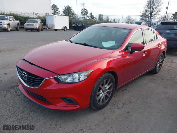 2017 Mazda Mazda6 Sport with VIN JM1GL1U5XH1154013, listed as a IAAI auction lot 41597712 with 75,029 mi miles. Bid and sale history available at carsss.com. Image 20.