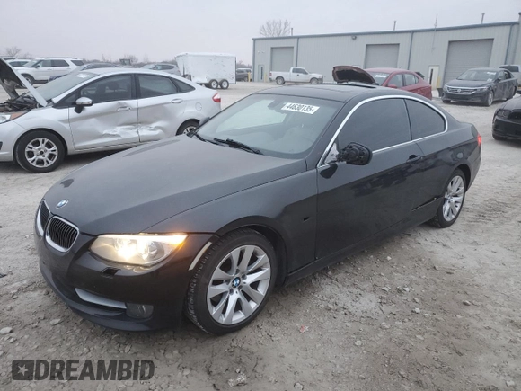 2013 BMW 3 Series 328i xDrive with VIN WBAKF5C57DJ297714, listed as a Copart auction lot 44630135 with 60,027 mi miles and Clean Title. Bid and sale history available at carsss.com. Image 1.