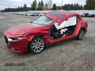 2020 Mazda 3 Premium with VIN 3MZBPBEM6LM117611, listed as a Copart auction lot 51363175 with Not Provided miles and Salvage Title. Bid and sale history available at DreamBid. Image 1.