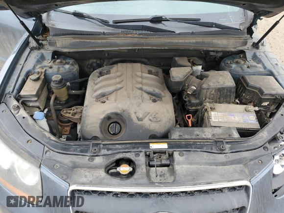 2009 Hyundai Santa Fe GL z VIN 5NMSG13E39H257636, wystawiony jako Copart lot #41706395 z przebiegiem 279 895 mil mil oraz Szkoda całkowita • Salvage title. Historia ofert i sprzedaży dostępna na DreamBid. Obrazek 12.