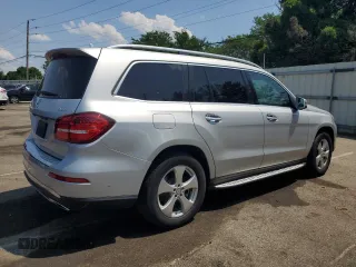 2017 Mercedes-Benz GLS 450 with VIN 4JGDF6EESHA743116, listed as a Copart auction lot 55159504 with 122,461 mi miles and . Bid and sale history available at DreamBid. Image 3.