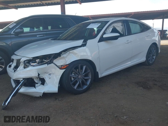 2020 Honda Civic EX-L with VIN 19XFC1F76LE204292, listed as a IAAI auction lot 41939998 with 39,765 mi miles and . Bid and sale history available at DreamBid. Image 2.