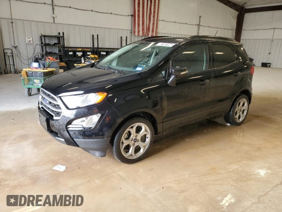 2021 Ford EcoSport SE with VIN MAJ3S2GE1MC444468, listed as a Copart auction lot 51691945 with 37,944 mi miles and Clean Title. Bid and sale history available at DreamBid. Image 1.