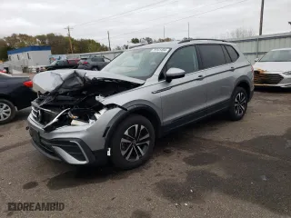2022 Volkswagen Tiguan S with VIN 3VV0B7AXXNM117671, listed as a Copart auction lot 78141484 with 66,861 mi miles and Salvage Title. Bid and sale history available at carsss.com. Image 1.