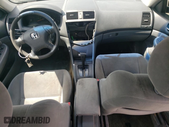 2005 Honda Accord LX with VIN 3HGCM56475G704595, listed as a Copart auction lot 57961995 with 227,667 mi miles and Salvage title. Bid and sale history available at DreamBid. Image 8.