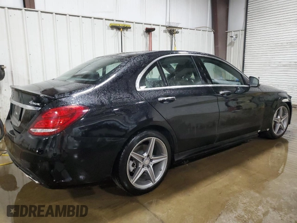 2016 Mercedes-Benz C 300 Luxury with VIN 55SWF4KBXGU151906, listed as a Copart auction lot 55045005 with 69,664 mi miles and Salvage Title. Bid and sale history available at carsss.com. Image 3.