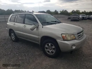 2005 Toyota Highlander with VIN JTEDP21A850060322, listed as a Copart auction lot 71730914 with 254,151 mi miles and Salvage Title. Bid and sale history available at carsss.com. Image 4.