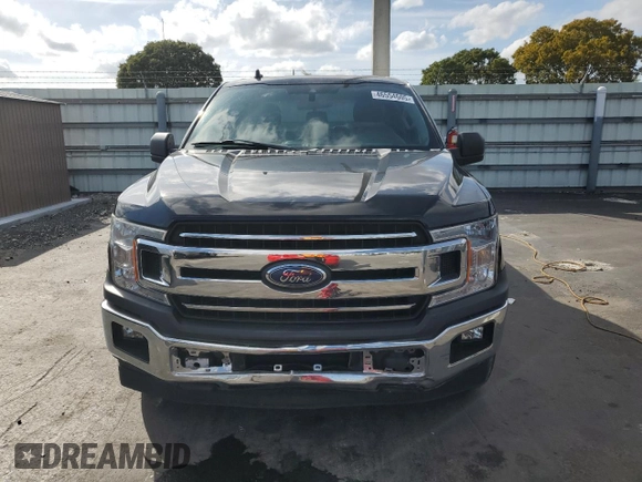 2019 Ford F-150 XL with VIN 1FTEW1C46KKC52481, listed as a Copart auction lot 46554605 with 70,002 mi miles and Salvage Title. Bid and sale history available at DreamBid. Image 5.