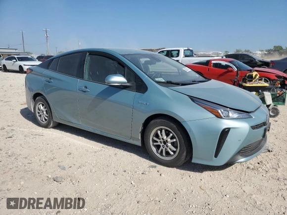 2022 Toyota Prius L Eco z VIN JTDKAMFU9N3154199, wystawiony jako Copart lot #52820815 z przebiegiem 165 958 mil mil oraz Szkoda całkowita • Salvage title. Historia ofert i sprzedaży dostępna na DreamBid. Obrazek 4.
