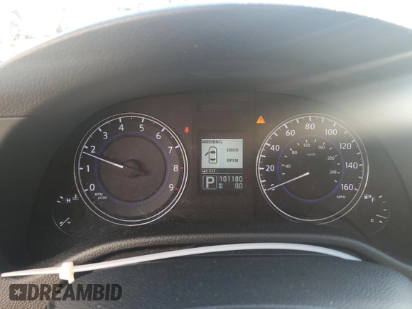 2011 Infiniti G25 x with VIN JN1DV6AR0BM451415, listed as a Copart auction lot 76703204 with 101,180 mi miles and Non Repairable. Bid and sale history available at DreamBid. Image 9.