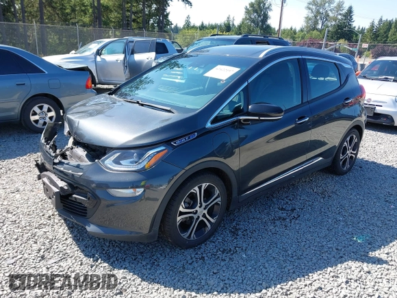 2017 Chevrolet Bolt EV Premier with VIN 1G1FX6S05H4190932, listed as a IAAI auction lot 42422197 with 59,836 mi miles and . Bid and sale history available at DreamBid. Image 19.