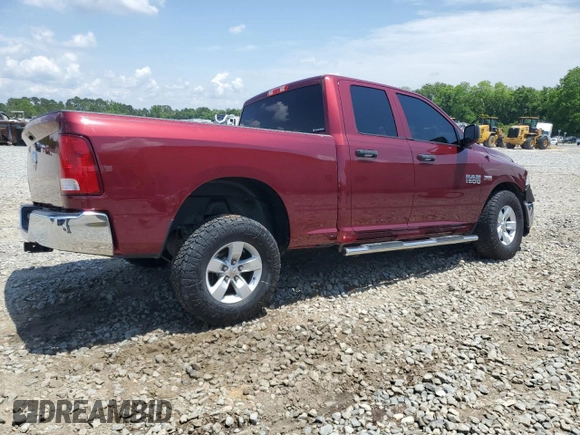 2018 Ram 1500 Tradesman with VIN 1C6RR6FT6JS315528, listed as a Copart auction lot 56154225 with 175,550 mi miles and Salvage title. Bid and sale history available at DreamBid. Image 3.