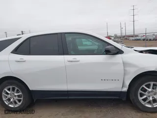 2024 Chevrolet Equinox LS with VIN 3GNAXHEG9RL226517, listed as a IAAI auction lot 41312973 with 27,818 mi miles. Bid and sale history available at carsss.com. Image 14.