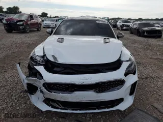 2022 Kia Stinger GT1 with VIN KNAE45LC4N6122102, listed as a Copart auction lot 57122094 with 15,491 mi miles and Salvage Title. Bid and sale history available at carsss.com. Image 5.