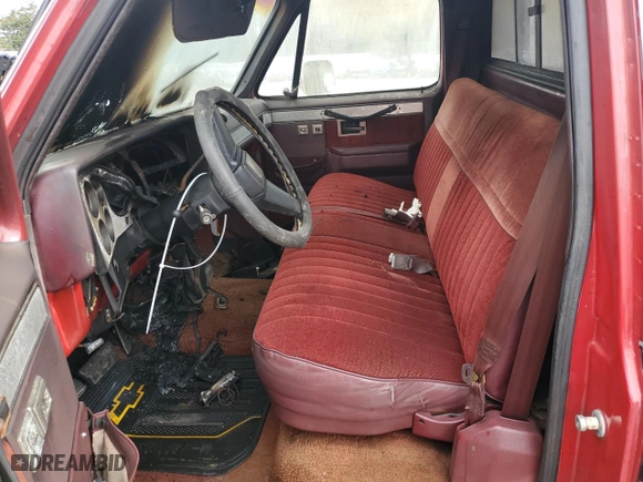 1986 Chevrolet Pickup with VIN 1GCDC14H3GF390811, listed as a Copart auction lot 44913565 with 0 mi miles and Salvage Title. Bid and sale history available at carsss.com. Image 7.