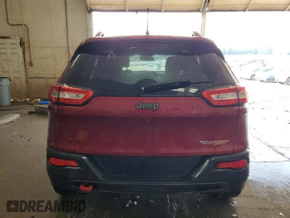 2017 Jeep Cherokee Trailhawk z VIN 1C4PJMBB2HW517312, wystawiony jako Copart lot #60502005 z przebiegiem 99 998 mil mil oraz Szkoda całkowita • Salvage title. Historia ofert i sprzedaży dostępna na DreamBid. Obrazek 6.