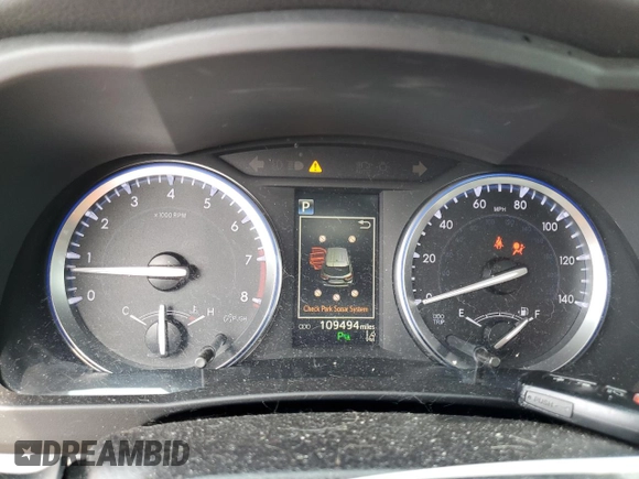 2017 Toyota Highlander Limited with VIN 5TDDZRFH4HS449506, listed as a Copart auction lot 60655085 with 109,494 mi miles and Salvage title. Bid and sale history available at DreamBid. Image 9.