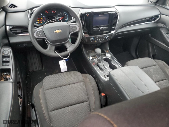 2021 Chevrolet Traverse LS with VIN 1GNERFKWXMJ160216, listed as a Copart auction lot 44909275 with 114,667 mi miles and Salvage Title. Bid and sale history available at carsss.com. Image 8.