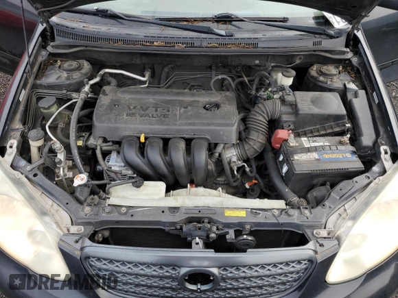 2005 Toyota Corolla CE with VIN 1NXBR30E75Z463700, listed as a Copart auction lot 84317814 with 210,910 mi miles and Clean Title. Bid and sale history available at DreamBid. Image 11.