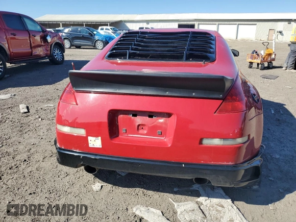 2006 Nissan 350Z Touring with VIN JN1AZ34E46M353735, listed as a Copart auction lot 42626845 with 0 mi miles and Clean Title. Bid and sale history available at carsss.com. Image 6.