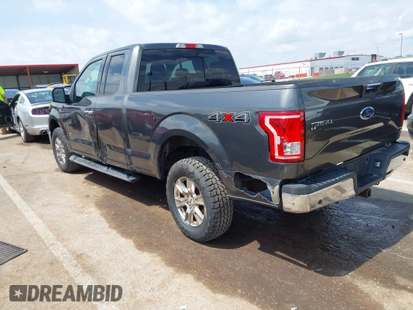 2015 Ford F-150 XLT with VIN 1FTEX1EPXFFC50509, listed as a IAAI auction lot 42062631 with 117,693 mi miles and . Bid and sale history available at DreamBid. Image 3.