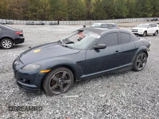 2004 Mazda RX-8 with VIN JM1FE173840119115, listed as a Copart auction lot 80307404 with Not Provided miles and Salvage Title. Bid and sale history available at carsss.com. Image 1.