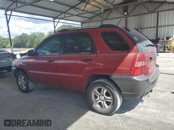 2006 Kia Sportage LX with VIN KNDJF723167175943, listed as a Copart auction lot 71505474 with Not Provided miles and Clean Title. Bid and sale history available at DreamBid. Image 2.