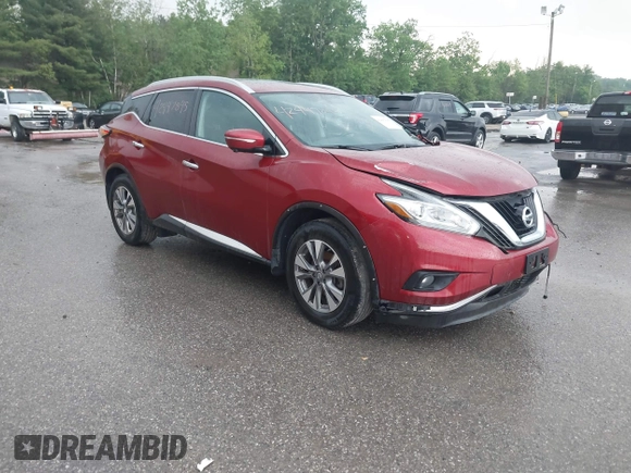 2015 Nissan Murano SL with VIN 5N1AZ2MH1FN269699, listed as a IAAI auction lot 42447845 with 211,764 mi miles and . Bid and sale history available at DreamBid. Image 1.