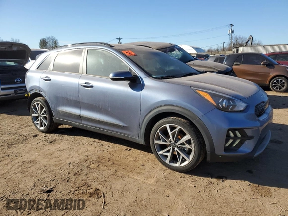 2022 Kia Niro Touring SE with VIN KNDCC3LC8N5532201, listed as a Copart auction lot 50822464 with 101,962 mi miles and Salvage Title. Bid and sale history available at carsss.com. Image 4.