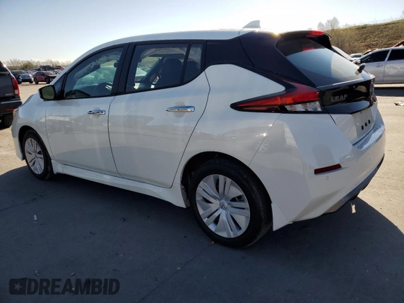 2025 Nissan LEAF S z VIN 1N4AZ1BV1SC562084, wystawiony jako Copart lot #53189765 z przebiegiem 7 953 mil mil oraz Szkoda całkowita • Salvage title. Historia ofert i sprzedaży dostępna na DreamBid. Obrazek 2.
