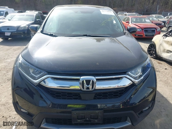 2019 Honda CR-V EX-L with VIN 2HKRW2H85KH636138, listed as a IAAI auction lot 41774049 with 49,586 mi miles. Bid and sale history available at carsss.com. Image 12.