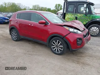 2017 Kia Sportage EX z VIN KNDPNCAC7H7263258, wystawiony jako IAAI lot #42157670 z przebiegiem 92 667 mil mil oraz . Historia ofert i sprzedaży dostępna na DreamBid. Obrazek 1.