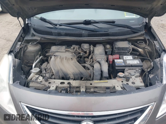 2012 Nissan Versa SV with VIN 3N1CN7AP2CL860205, listed as a IAAI auction lot 42148784 with 185,019 mi miles. Bid and sale history available at carsss.com. Image 10.
