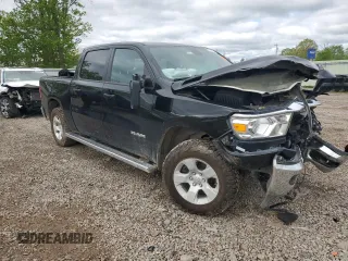 2022 Ram 1500 Big Horn with VIN 1C6SRFFT1NN426154, listed as a Copart auction lot 57332205 with 103,942 mi miles and Salvage title. Bid and sale history available at DreamBid. Image 4.