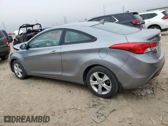 2013 Hyundai Elantra Coupe GS with VIN KMHDH6AE9DU014951, listed as a Copart auction lot 85046264 with 82,059 mi miles and Salvage Title. Bid and sale history available at carsss.com. Image 2.