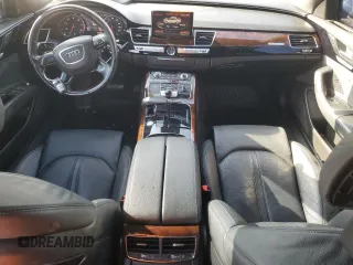 2016 Audi A8 3.0T with VIN WAU34AFD7GN008642, listed as a Copart auction lot 88980125 with 78,861 mi miles and Salvage title. Bid and sale history available at DreamBid. Image 8.