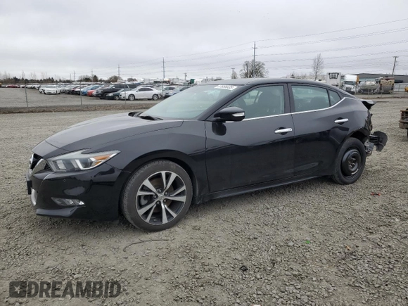 2018 Nissan Maxima S with VIN 1N4AA6AP3JC373863, listed as a Copart auction lot 47656635 with 89,053 mi miles and Salvage Title. Bid and sale history available at DreamBid. Image 1.